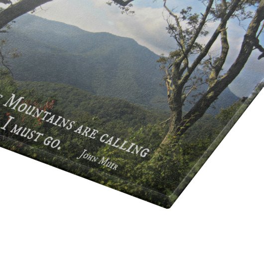 De bergen roepen... snijplank (Hoek)