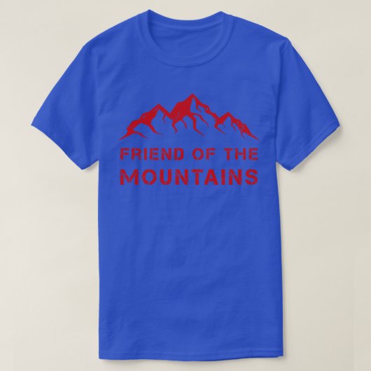 De bergen roepen t-shirt (Design voorkant)