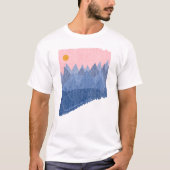 De bergen roepen t-shirt (Voorkant)