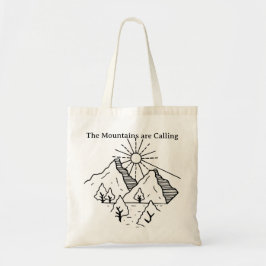 De bergen roepen tote bag