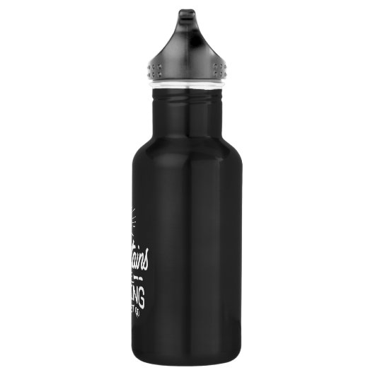 De bergen roepen waterfles  (Rechts)