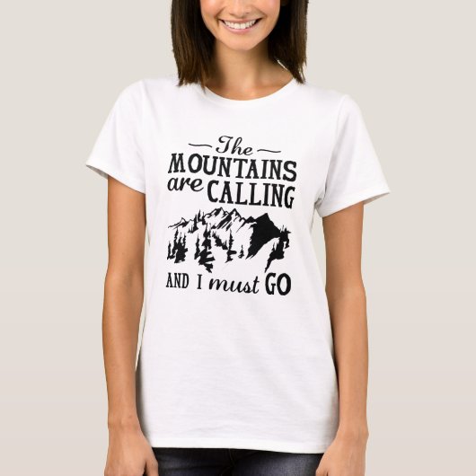 De Bergen Ropen T-shirt (Voorkant)