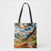 De Bergen Tote Bag (Voorkant)