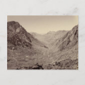 De bergen van de Sinaï Briefkaart (Voorkant)