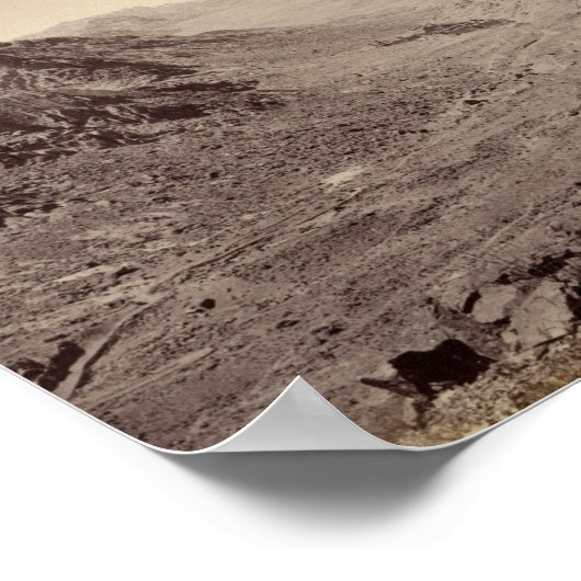 De bergen van de Sinaï Poster (Hoek)