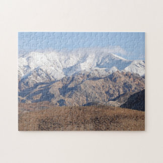 De bergen van het nationaal park Death Valley Legpuzzel