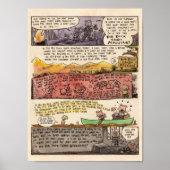 De bergen van het Snoep Big Rock Poster (Voorkant)