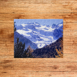 De bergen van Matterhorn in de herfst Legpuzzel