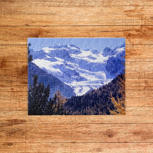 De bergen van Matterhorn in de herfst Legpuzzel