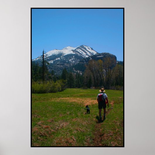 De bergen veroveren poster (Voorkant)