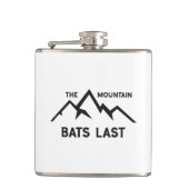 De bergen zijn de laatste heupfles (Voorkant)