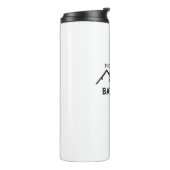 De bergen zijn de laatste thermosbeker (Gedraaid links)