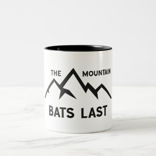 De bergen zijn de laatste tweekleurige koffiemok (Center)