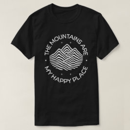 De bergen zijn mijn geluksplek t-shirt