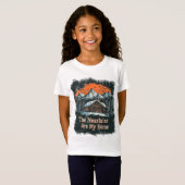 De bergen zijn mijn thuis t-shirt (Voorkant volledig)