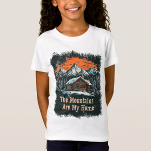 De bergen zijn mijn thuis t-shirt