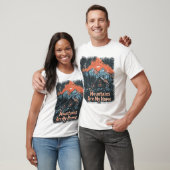De bergen zijn mijn thuis t-shirt (Unisex)