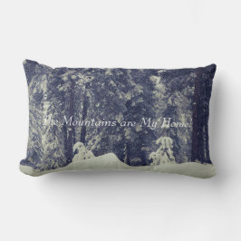 De bergen zijn mijn thuispiloot kussen