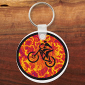 DE BERGFIETSRIDER SLEUTELHANGER (Voorkant)