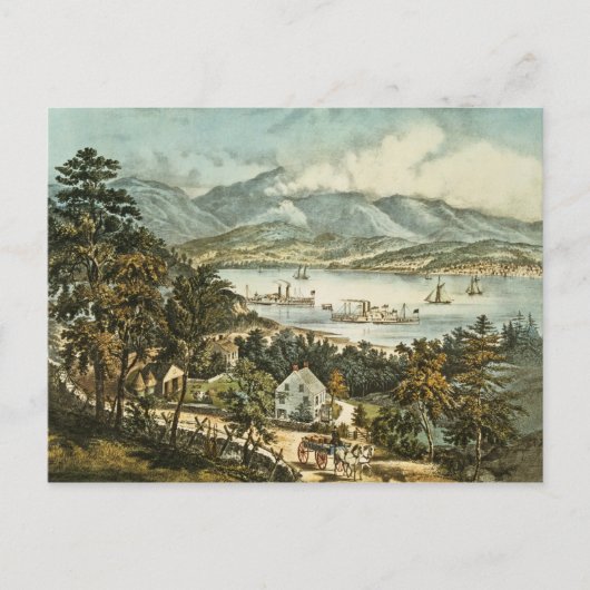 De berggebieden van de Catskills Briefkaart (Voorkant)