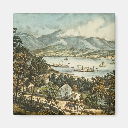 De berggebieden van de Catskills Magneet (Voorkant)