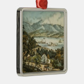 De berggebieden van de Catskills Metalen Ornament (Rechts)