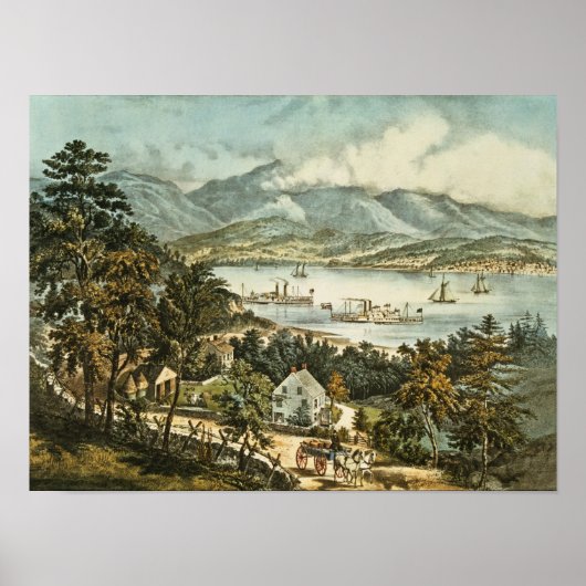 De berggebieden van de Catskills Poster (Voorkant)