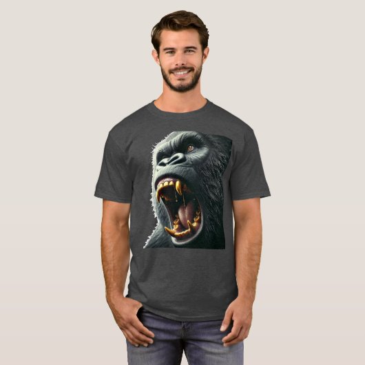 De berggorilla is terug t-shirt (Voorkant volledig)