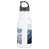 De bergketen van de Alpen - Verbluffend! Waterfles (Achterkant)