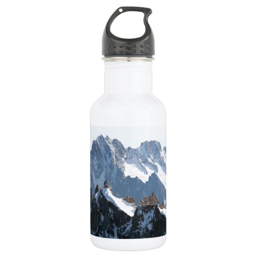 De bergketen van de Alpen - Verbluffend! Waterfles (Voorkant)