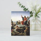 De Bergrede door Carl Bloch Briefkaart (Staand voorkant)