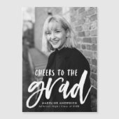 De berichten aan de Aankondiging van het Afstudere (Voorkant)