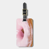 De Berijpte Doughnut van het Voedsel van het Bagagelabel (Voorkant verticaal)