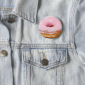 De Berijpte Doughnut van het Voedsel van het Ronde Button 5,7 Cm (In situ)