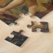 De berisping van Adam en Eva Biblical Religious Ar Legpuzzel (Zijkant)