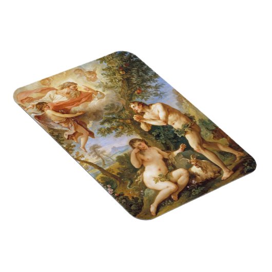 De berisping van Adam en Eva Biblical Religious Ar Magneet (Rechterzijde)