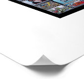 De Berlijnse muur Poster (Hoek)