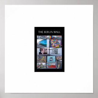 De Berlijnse muur Poster