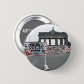 De Berlijnse muur Ronde Button 5,7 Cm (Voorkant /achterkant)