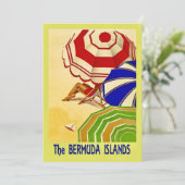 De Bermuda-eilanden 5x7 grote ansichtkaart (Staand voorkant)