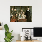 De Bermuda-groep - Dean George Berkeley & Family Poster (Thuiskantoor)