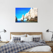 De beroemde Arch in Cabo San Lucas Canvas Afdruk (Insitu (Slaapkamer))