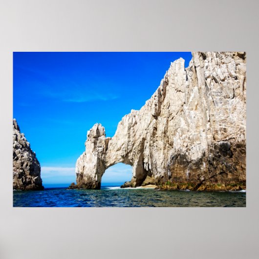 De beroemde Arch in Cabo San Lucas Poster (Voorkant)