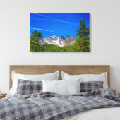 de beroemde bergen Drie Levanne op doek Canvas Afdruk (Insitu (Slaapkamer))