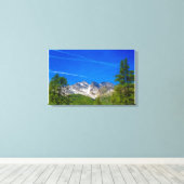 de beroemde bergen Drie Levanne op doek Canvas Afdruk (Insitu (Houten vloer))