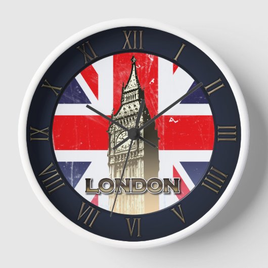 De beroemde Big Ben van Londen (Voorkant)