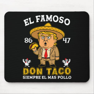 De Beroemde Don Taco Trump Kip Uit Anti Trump Muismat