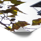 De beroemde Eiffeltoren in Parijs, Frankrijk Poster (Hoek)