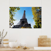 De beroemde Eiffeltoren in Parijs, Frankrijk Poster (Keuken)