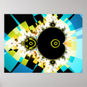 De beroemde Full Mandelbrot set fractal art Poster (Voorkant)